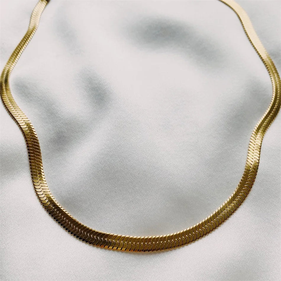 Herringbone Chain Necklace