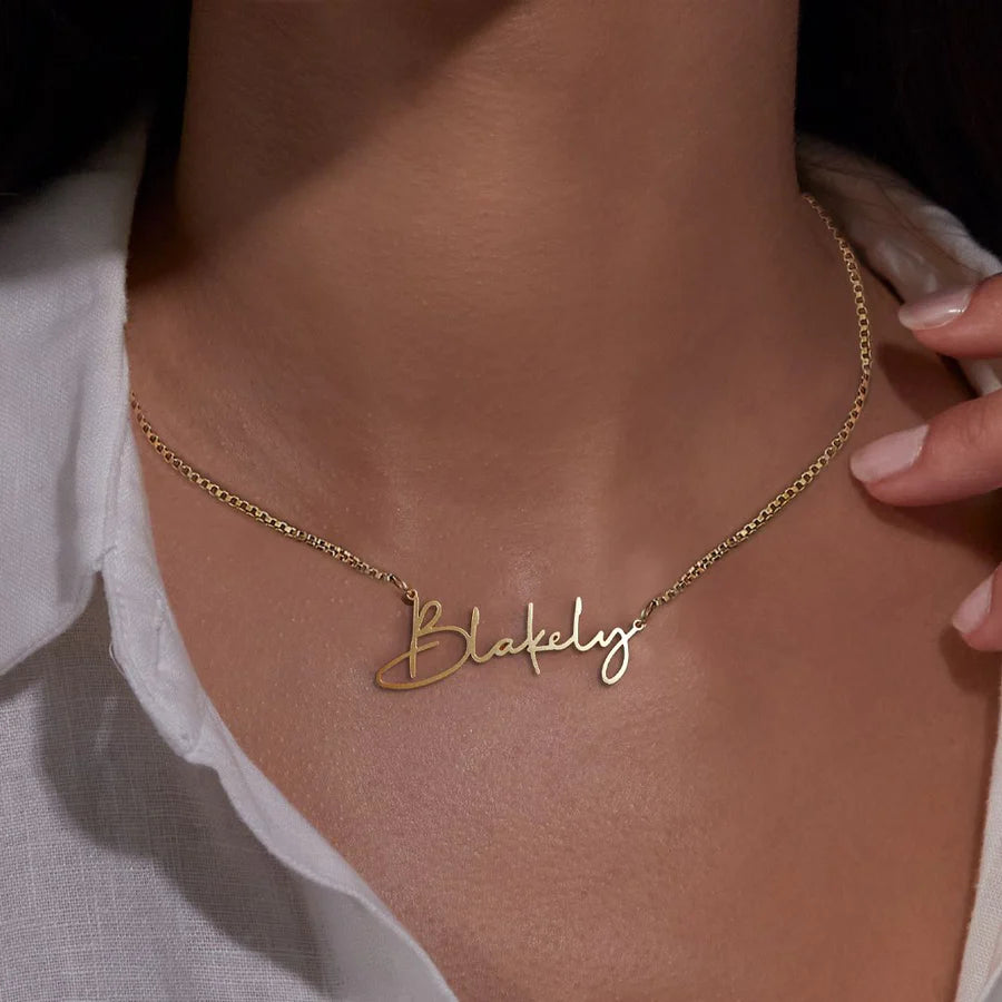 Carson Name Necklace