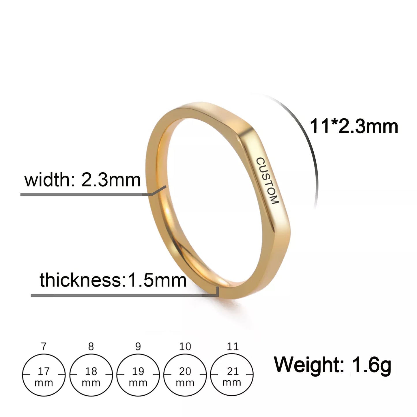 Patricia Signet Ring