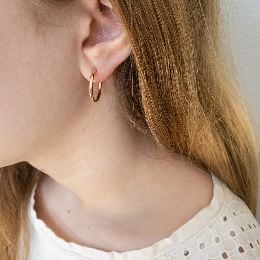 Small Hoop Earrings - Huggies