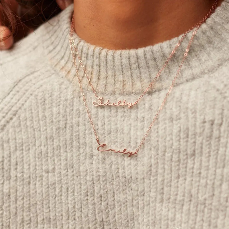 Haley Name Necklace