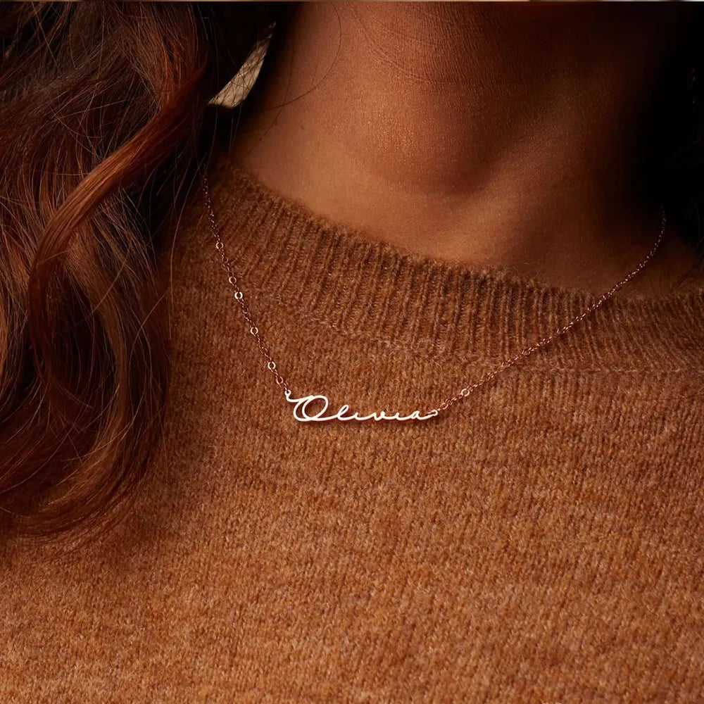 Haley Name Necklace