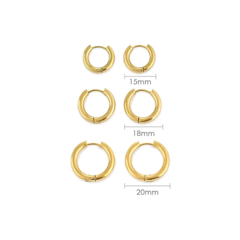 Small Hoop Earrings - Huggies