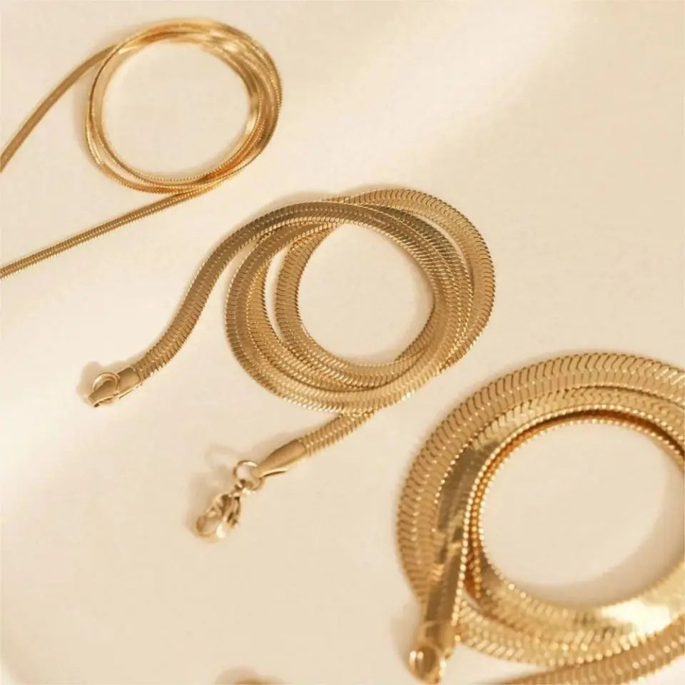 Herringbone Chain Necklace