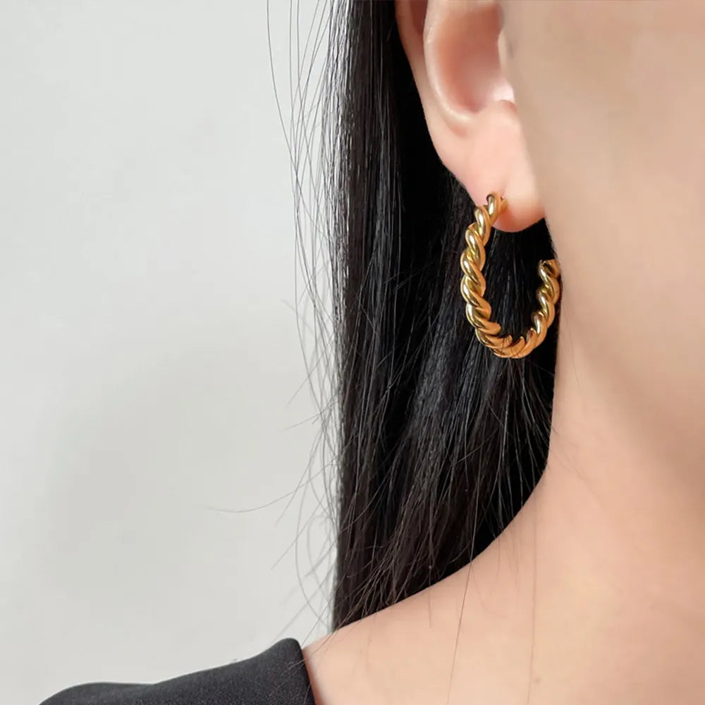 Karlie Twist Hoops