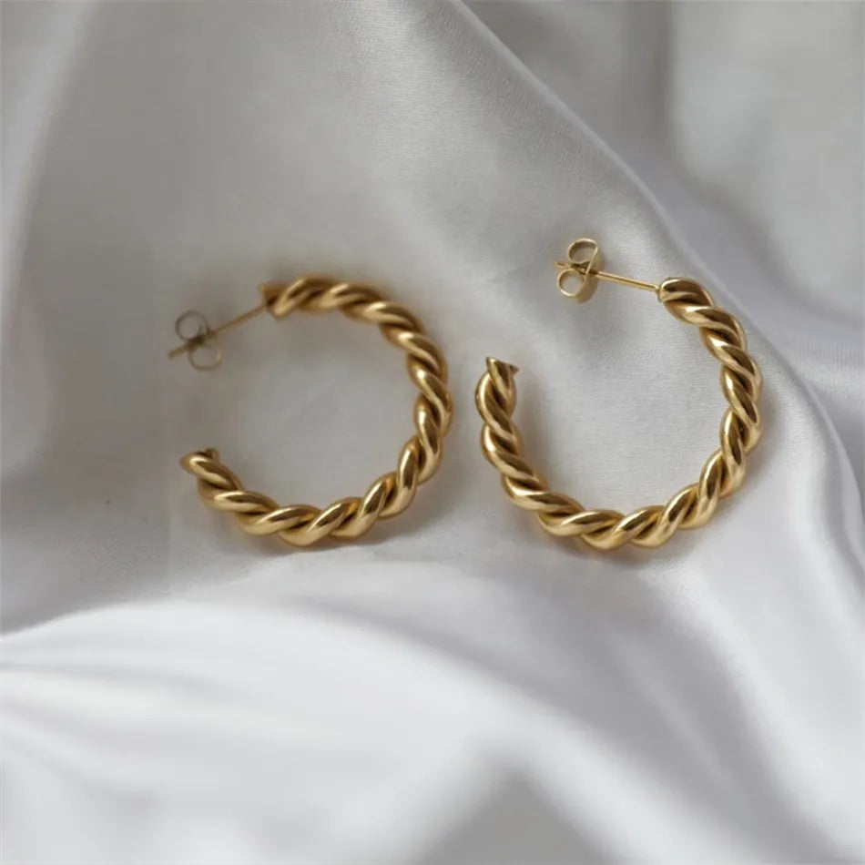 Karlie Twist Hoops
