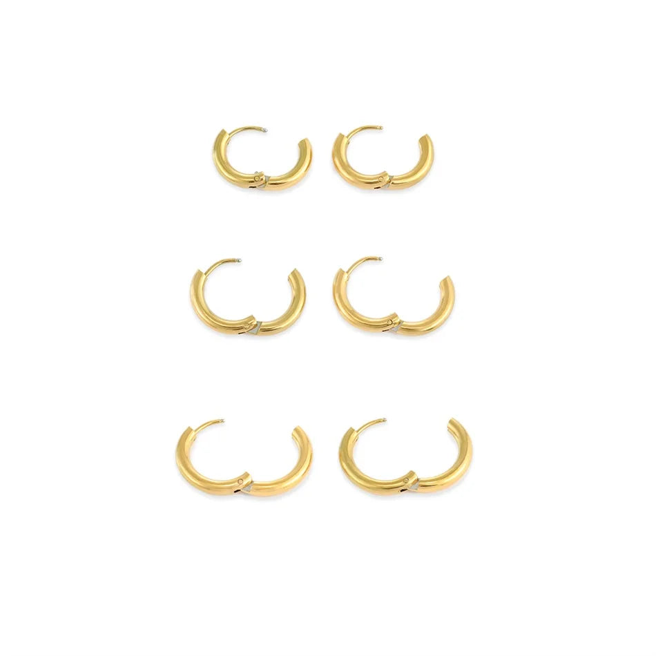 Small Hoop Earrings - Huggies