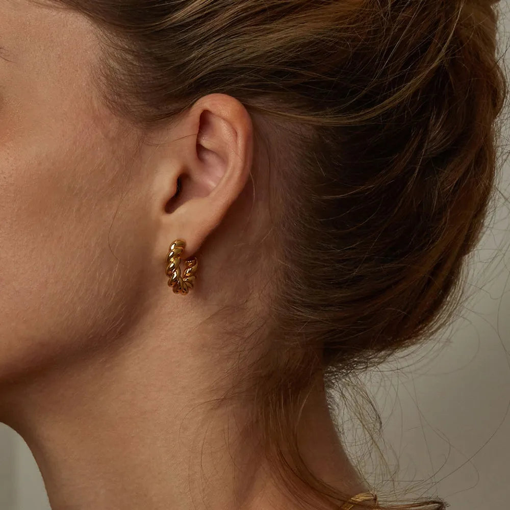 Karlie Twist Hoops
