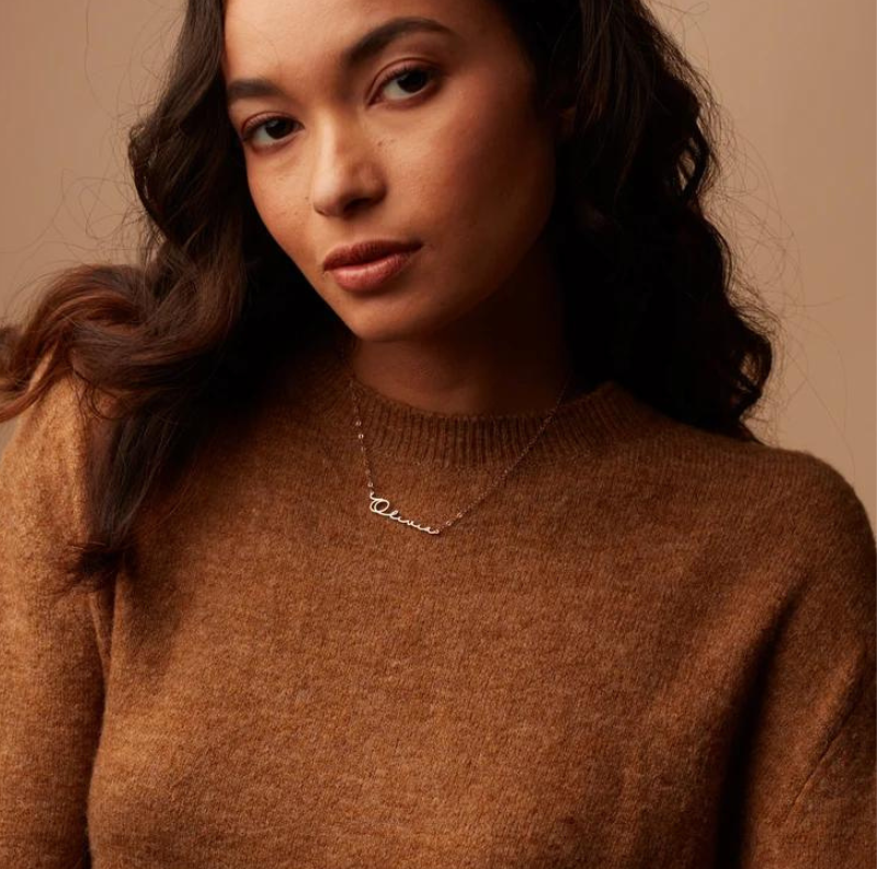 Haley Name Necklace
