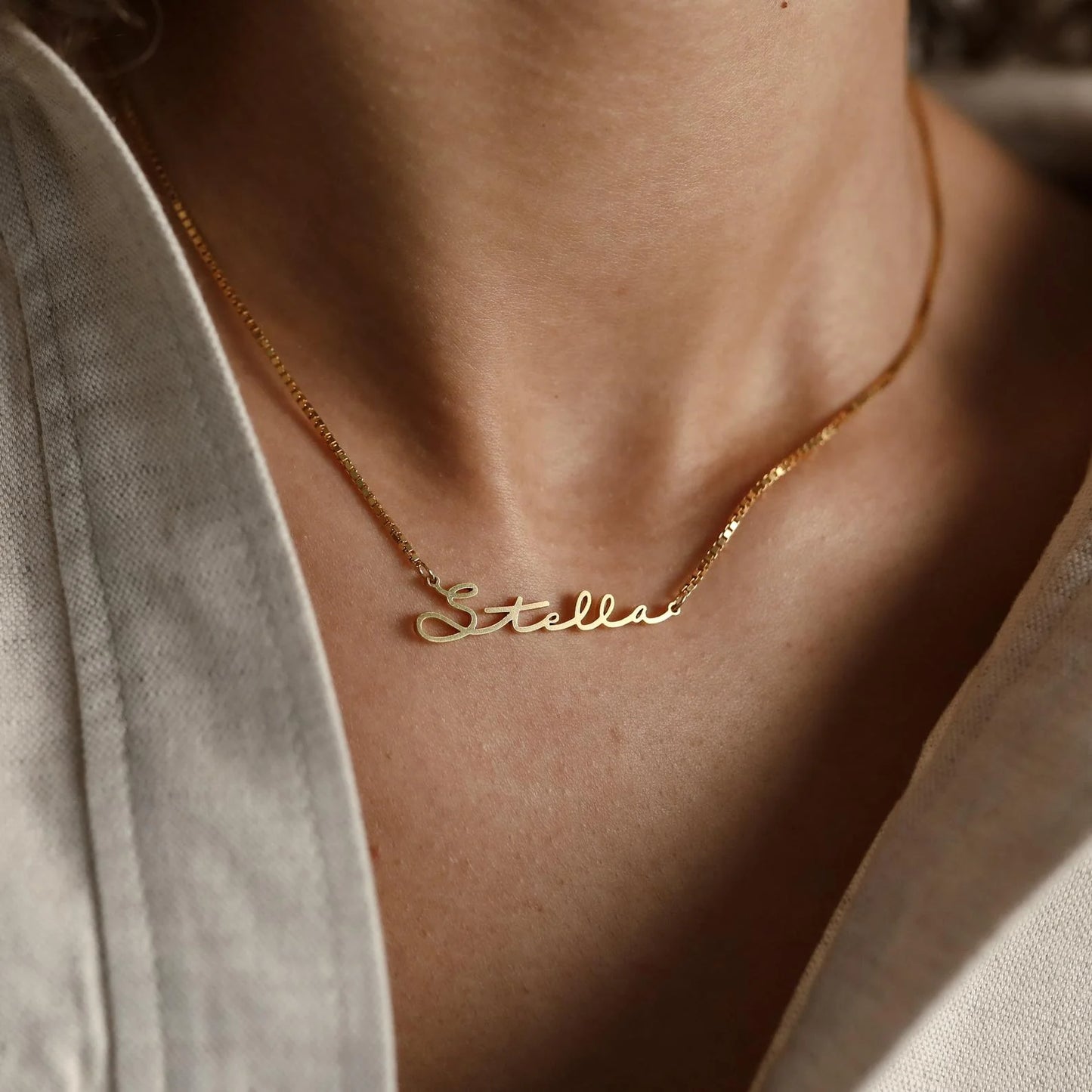 Carson Name Necklace