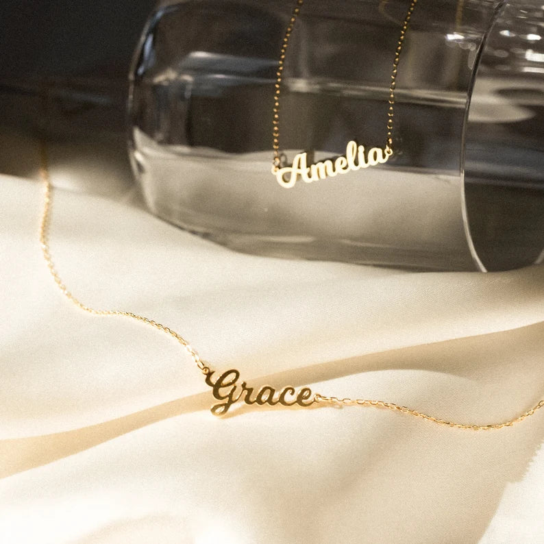 Haley Name Necklace