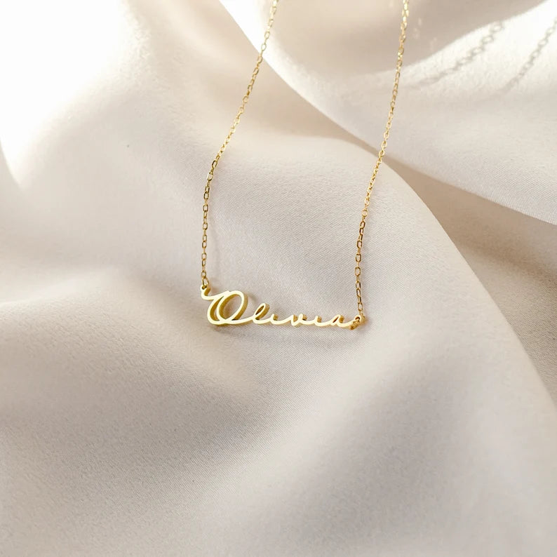 Haley Name Necklace