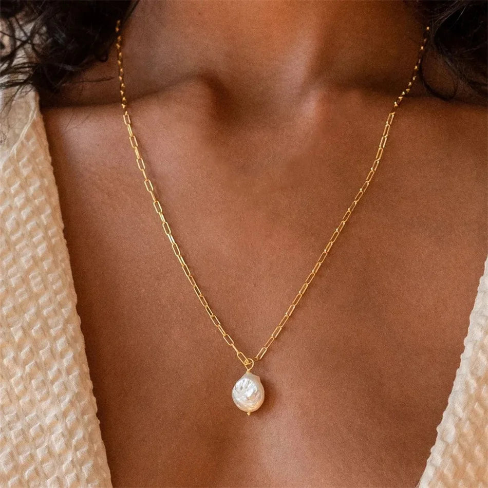 Yemeya Pearl Necklace